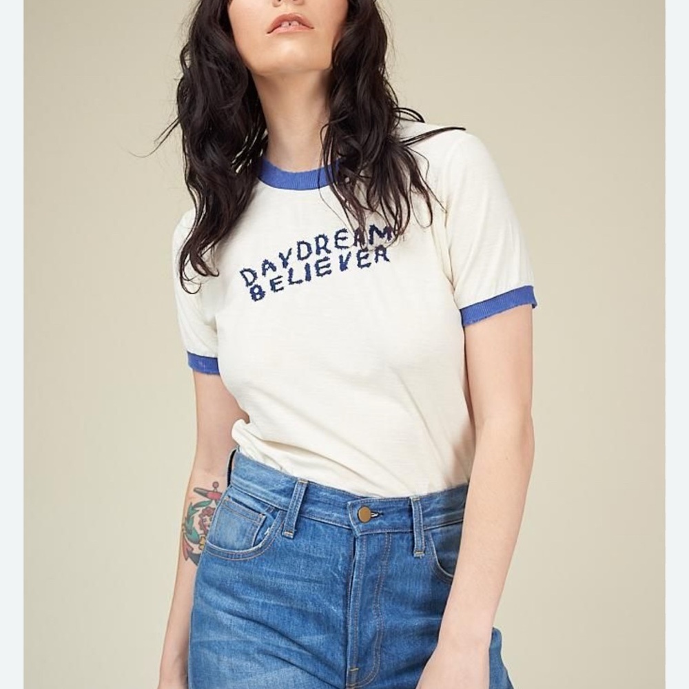 Daydream Believer Ringer Tee by Stoned Immaculate